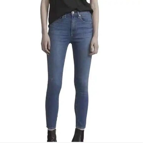 NWT Rag & Bone Tonal River High Rise Ankle Skinny - Picture 2 of 14